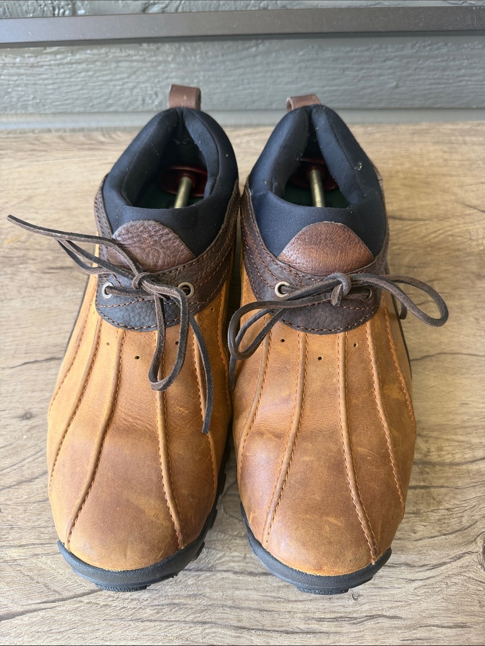 Polo Sport by Ralph Lauren Men's Brown Leather Rain & Snow Boots size 13 - Picture 6 of 11